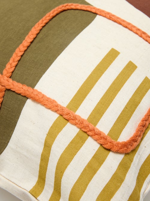 Funda de cojín 'damero' - Kiabi