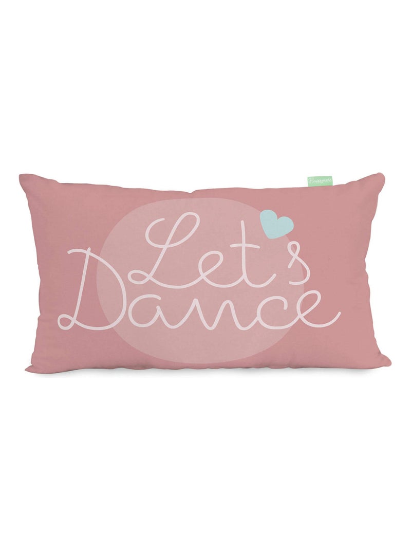Funda de cojín Dancing "Happyfriday" Blanco - Kiabi
