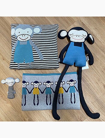 Funda de cojín de algodón orgánico - SEVIRA KIDS