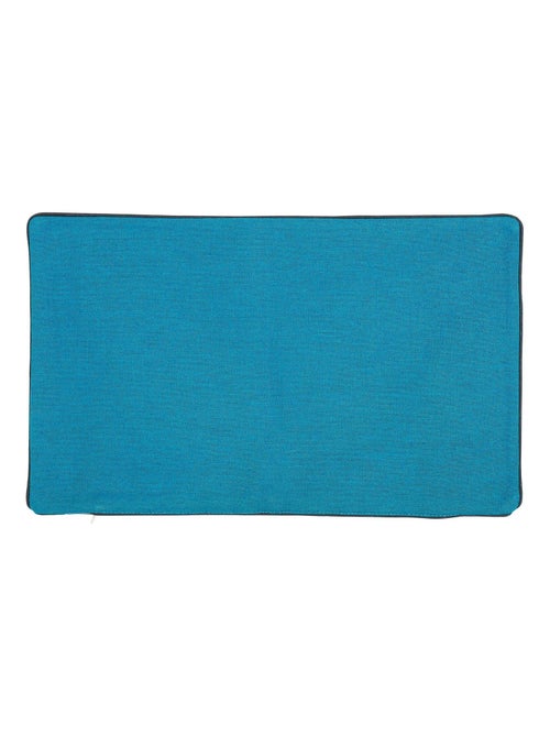 Funda de cojín de algodón y cáñamo - Kiabi