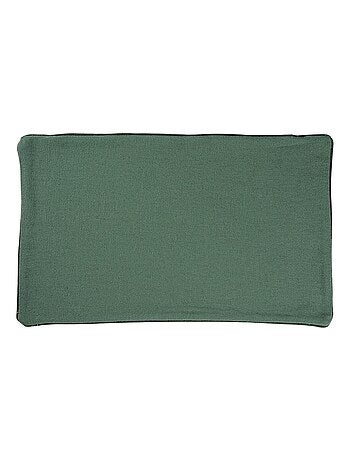 Funda de cojín de algodón y cáñamo