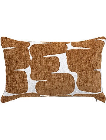 Funda de cojín de chenilla diseño