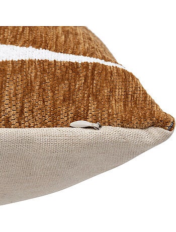 Funda de cojín de chenilla diseño