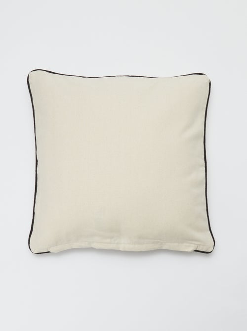 Funda de cojín de damero - Kiabi Home - Kiabi