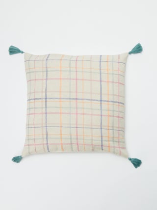 Funda de cojín de mezcla de lino (45 x 45 cm) - Kiabi Home