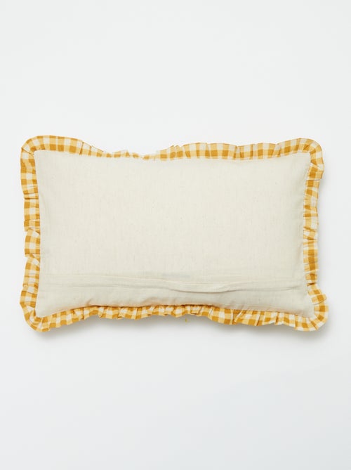 Funda de cojín de rayas (50 x 30 cm) - Kiabi