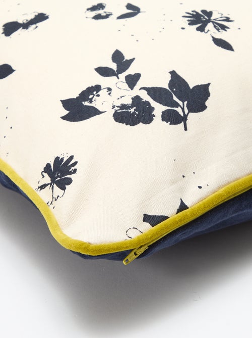 Funda de cojín de terciopelo - Kiabi Home - Kiabi