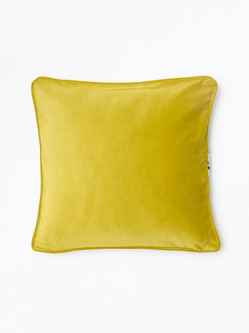 Funda de cojín de terciopelo - Kiabi Home - Kiabi