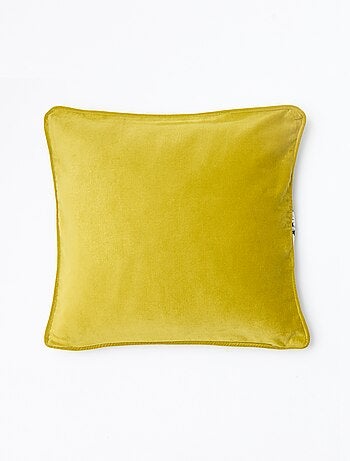 Funda de cojín de terciopelo 45 x 45 cm - Kiabi Home