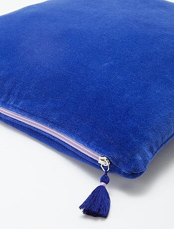 Funda de cojín de terciopelo (45 x 45 cm)