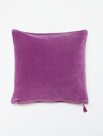 Funda de cojín de terciopelo (45 x 45 cm)