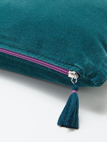 Funda de cojín de terciopelo (45 x 45 cm)