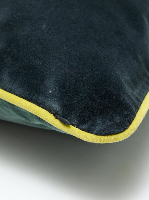 Funda de cojín de terciopelo (45x45 cm) - Kiabi Home - Kiabi