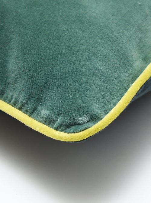 Funda de cojín de terciopelo (45x45 cm) - Kiabi Home - Kiabi