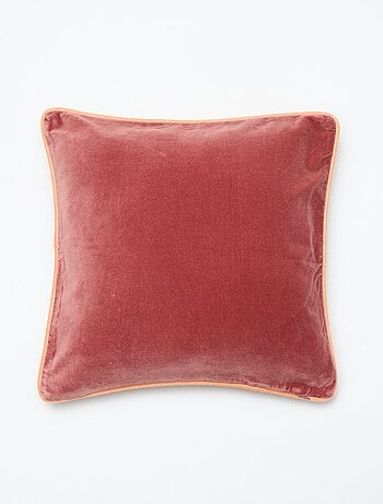 Funda de cojín de terciopelo (45x45 cm) - Kiabi Home