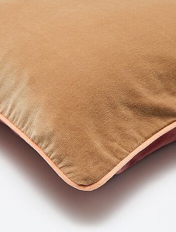 Funda de cojín de terciopelo (45x45 cm) - Kiabi Home