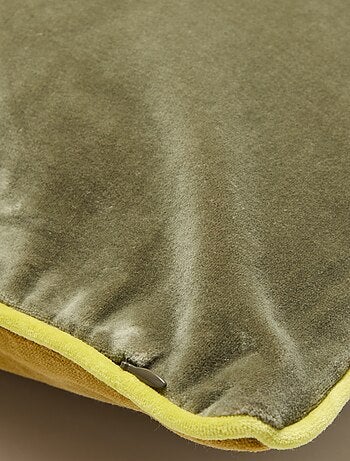 Funda de cojín de terciopelo (45x45 cm) - Kiabi Home