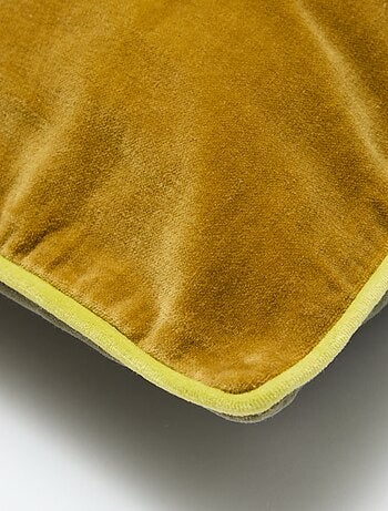 Funda de cojín de terciopelo (45x45 cm) - Kiabi Home