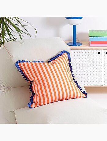Funda de cojín decorativo Bloom play "Happyfriday