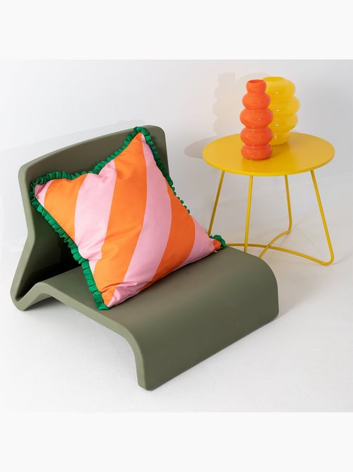 Funda de cojín decorativo Color pop "Happyfriday" - Kiabi