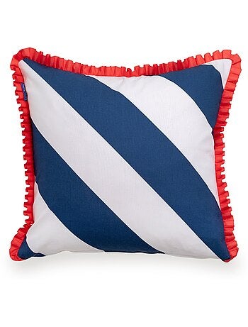 Funda de cojín decorativo Happy stripes "Happyfriday