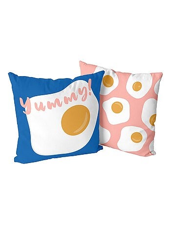 Funda de cojín decorativo Yummy "Happyfriday