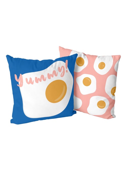 Funda de cojín decorativo Yummy "Happyfriday" - Kiabi