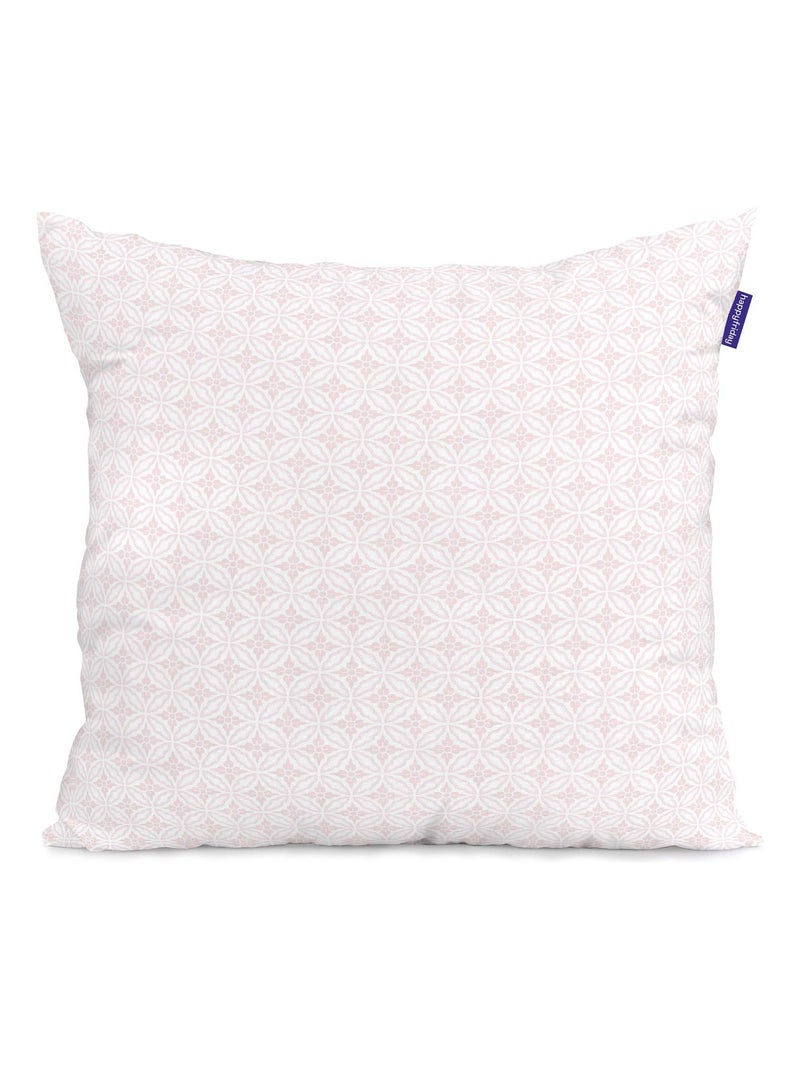 Funda de cojín Delicate bouquet "Happyfriday" Blanco - Kiabi