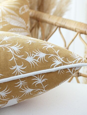 Funda de cojín desenfundable estilo planta