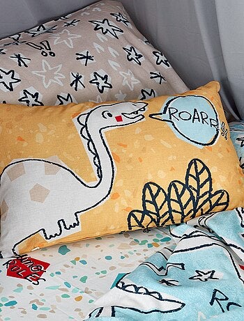 Funda de cojín Dino friends "Happyfriday