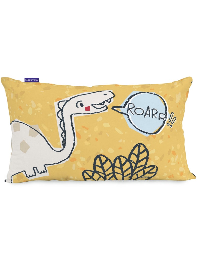 Funda de cojín Dino friends "Happyfriday" Multicolor - Kiabi