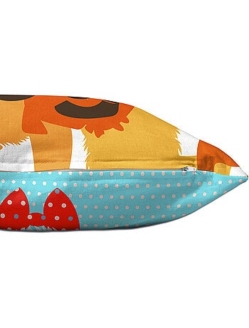 Funda de cojín dogs "happyfriday