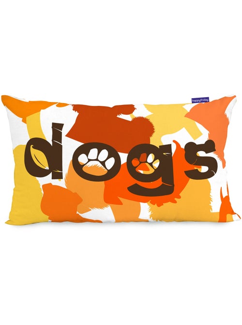 Funda de cojín Dogs "Happyfriday" - Kiabi