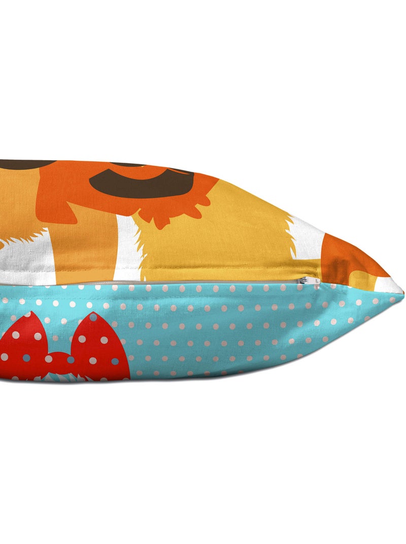 Funda de cojín Dogs "Happyfriday" Multicolor - Kiabi