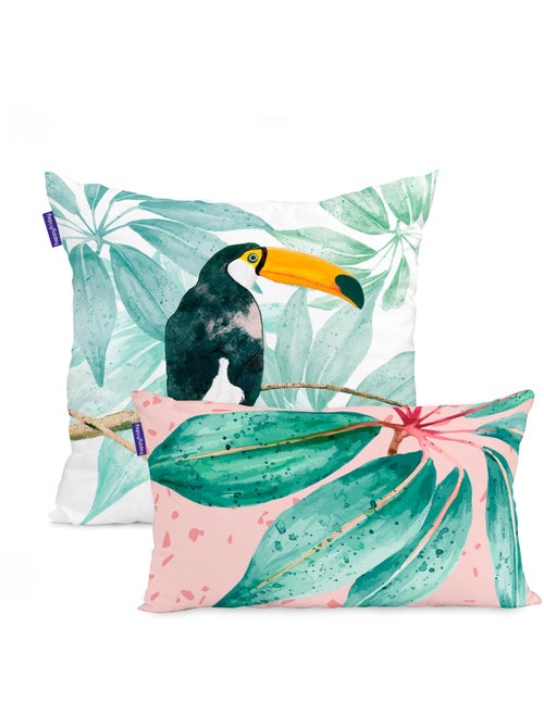 Funda de cojín Ebony "Happyfriday" - Kiabi Funda de cojín Ebony "Happyfriday" - Kiabi