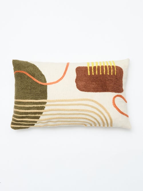 Funda de cojín fantasía (30x50 cm) - Kiabi Home - Kiabi