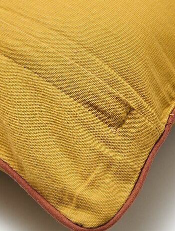 Funda de cojín fantasía de terciopelo (45x45 cm) - Kiabi Home