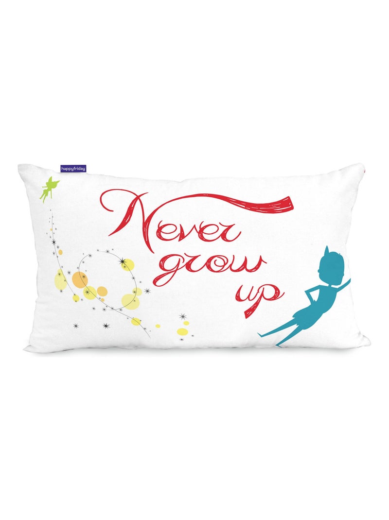 Funda de cojín Flying boy "Happyfriday" Blanco - Kiabi