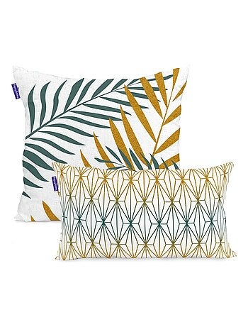 Funda de cojín Foliage mint "Happyfriday