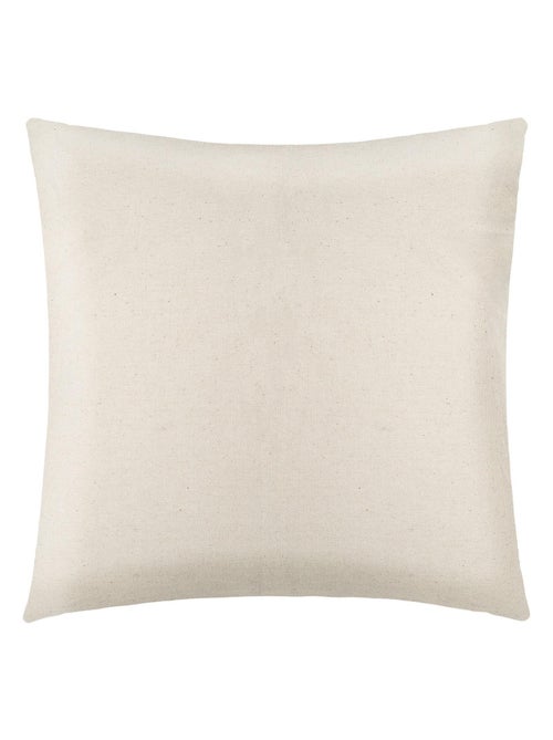 Funda de cojín geométrica de chenilla - Kiabi Funda de cojín geométrica de chenilla - Kiabi