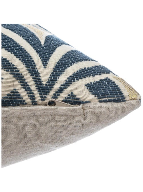 Funda de cojín geométrica de chenilla - Kiabi Funda de cojín geométrica de chenilla - Kiabi