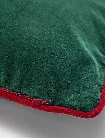 Funda de cojín 'Kiabi & Catherine Painvin' reversible de algodón