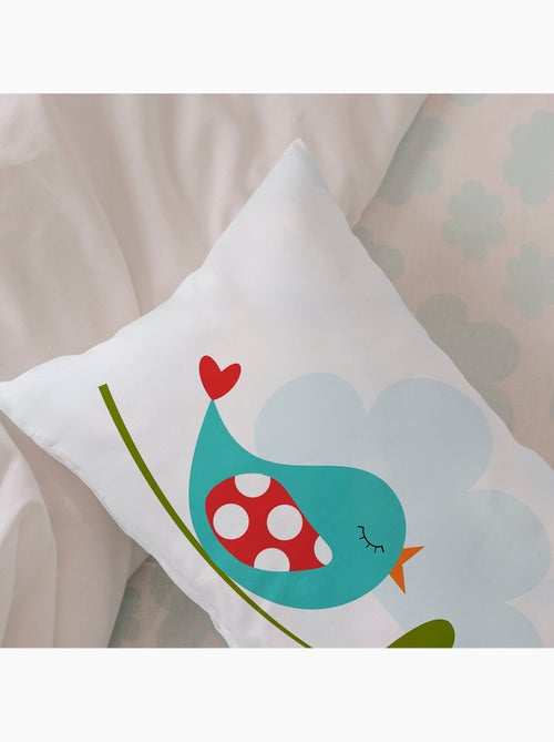 Funda de cojín Little birds "Happyfriday" - Kiabi