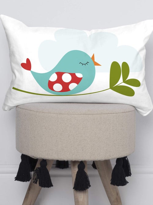 Funda de cojín Little birds "Happyfriday" - Kiabi