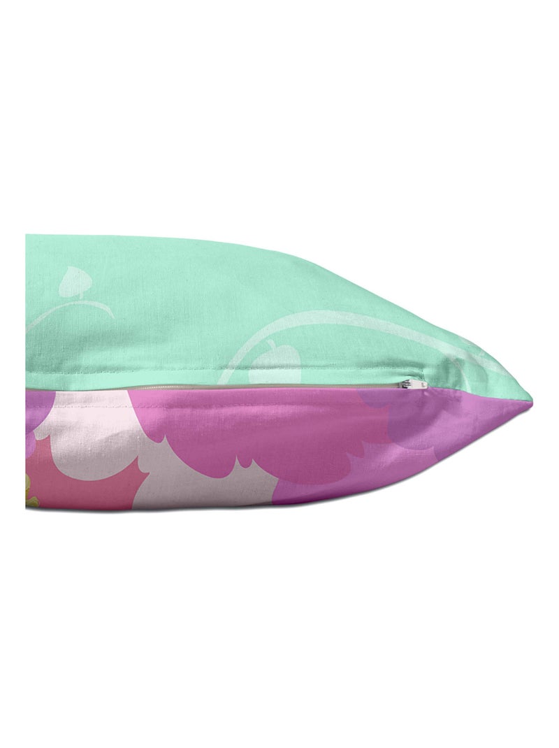 Funda de cojín Long braid "Happyfriday" Blanco - Kiabi