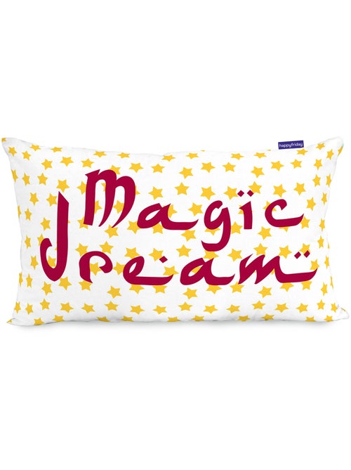 Funda de cojín Magic rug "Happyfriday" - Kiabi