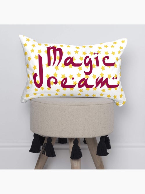 Funda de cojín Magic rug "Happyfriday" - Kiabi