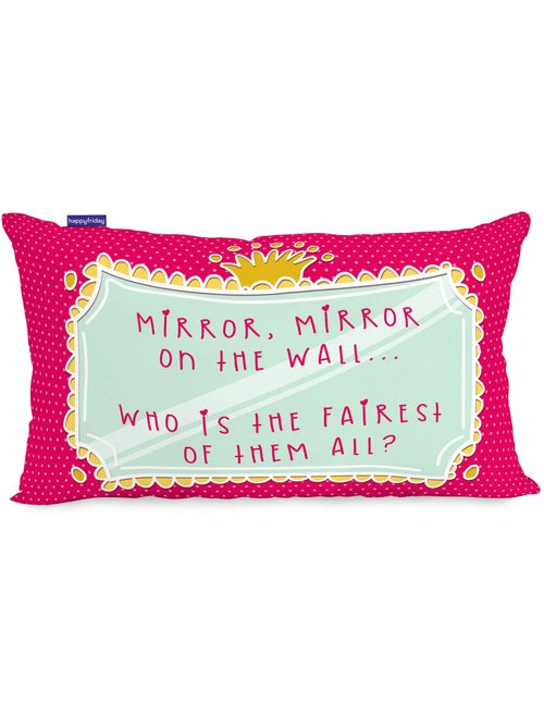 Funda de cojín Mirror mirror "Happyfriday" - Kiabi