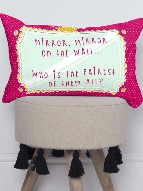 Funda de cojín Mirror mirror "Happyfriday" - Kiabi