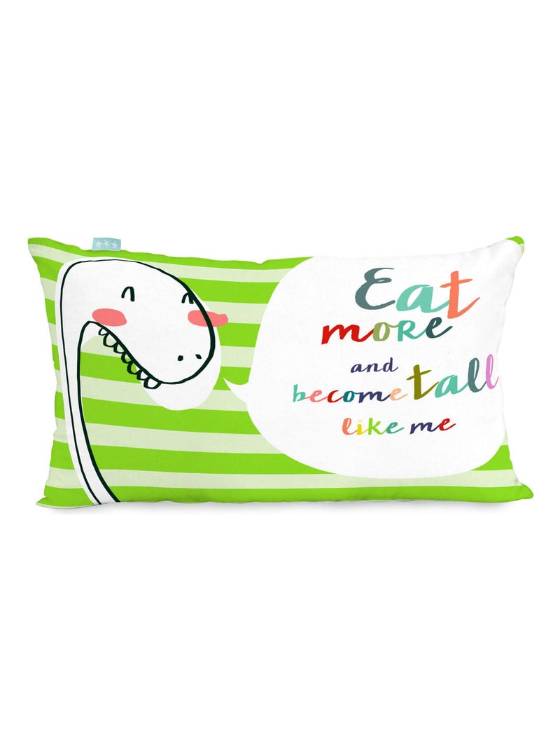 Funda de cojín My friend "Happyfriday" Blanco - Kiabi